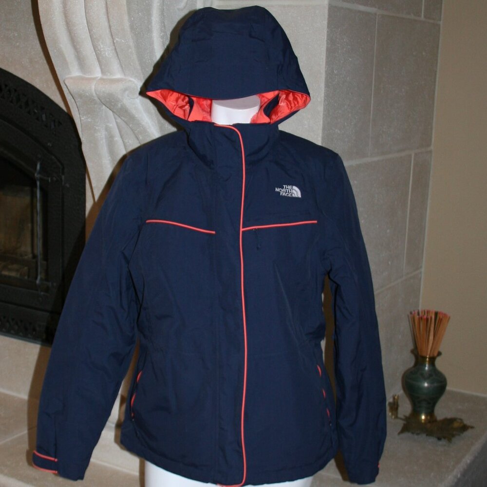 The North Face Hy Vent Jacket Blue w/ Orange Lining Size XL (NWOT)